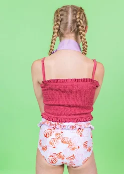 Kortni Jeane Ribbed Roseate | Youth Bandeau Top RibbedRoseate Best