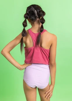 Kortni Jeane Ribbed Roseate | Youth Racer Back Top RibbedRoseate Best