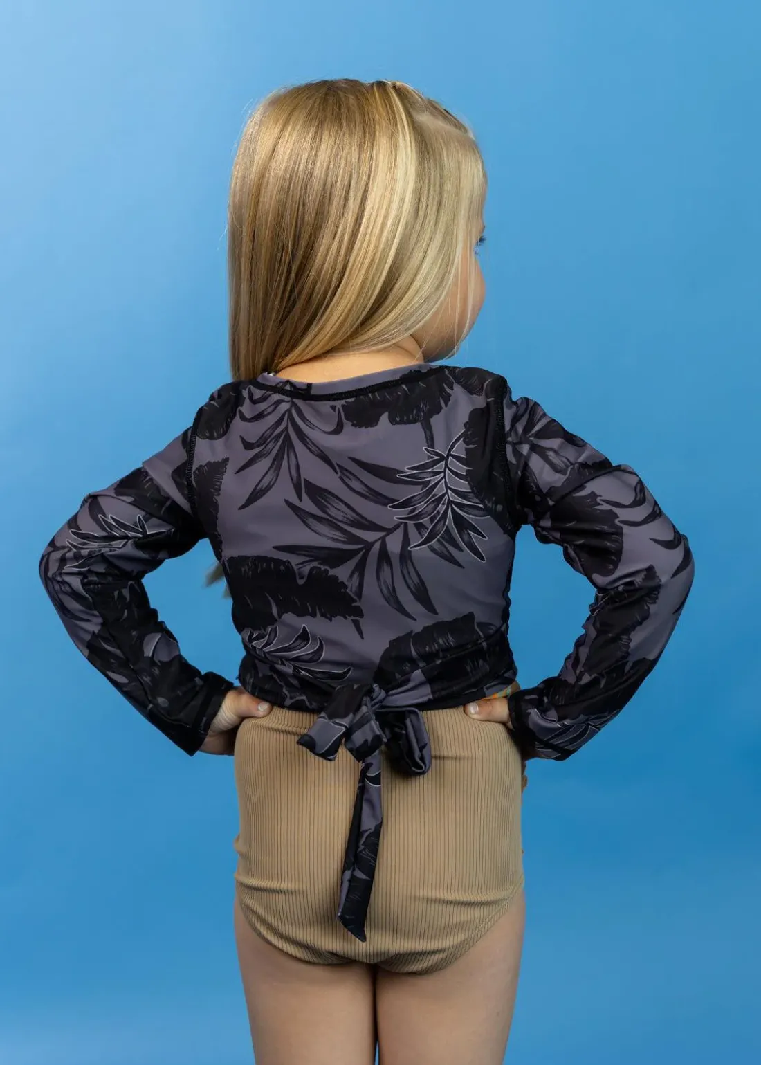 Kortni Jeane Ribbed Sand Brown | Mini Down in Front Ruffle Bottoms RibbedSandBrown Discount