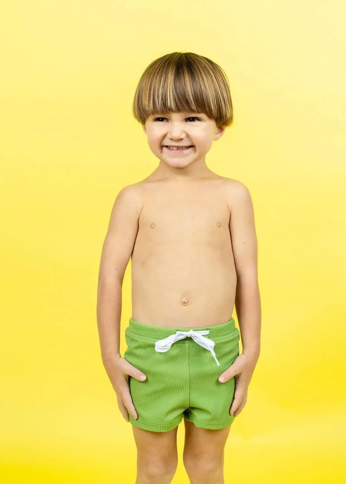 Kortni Jeane Ribbed Spring Green | Mini Euro Shorts RibbedSpringGreen Best
