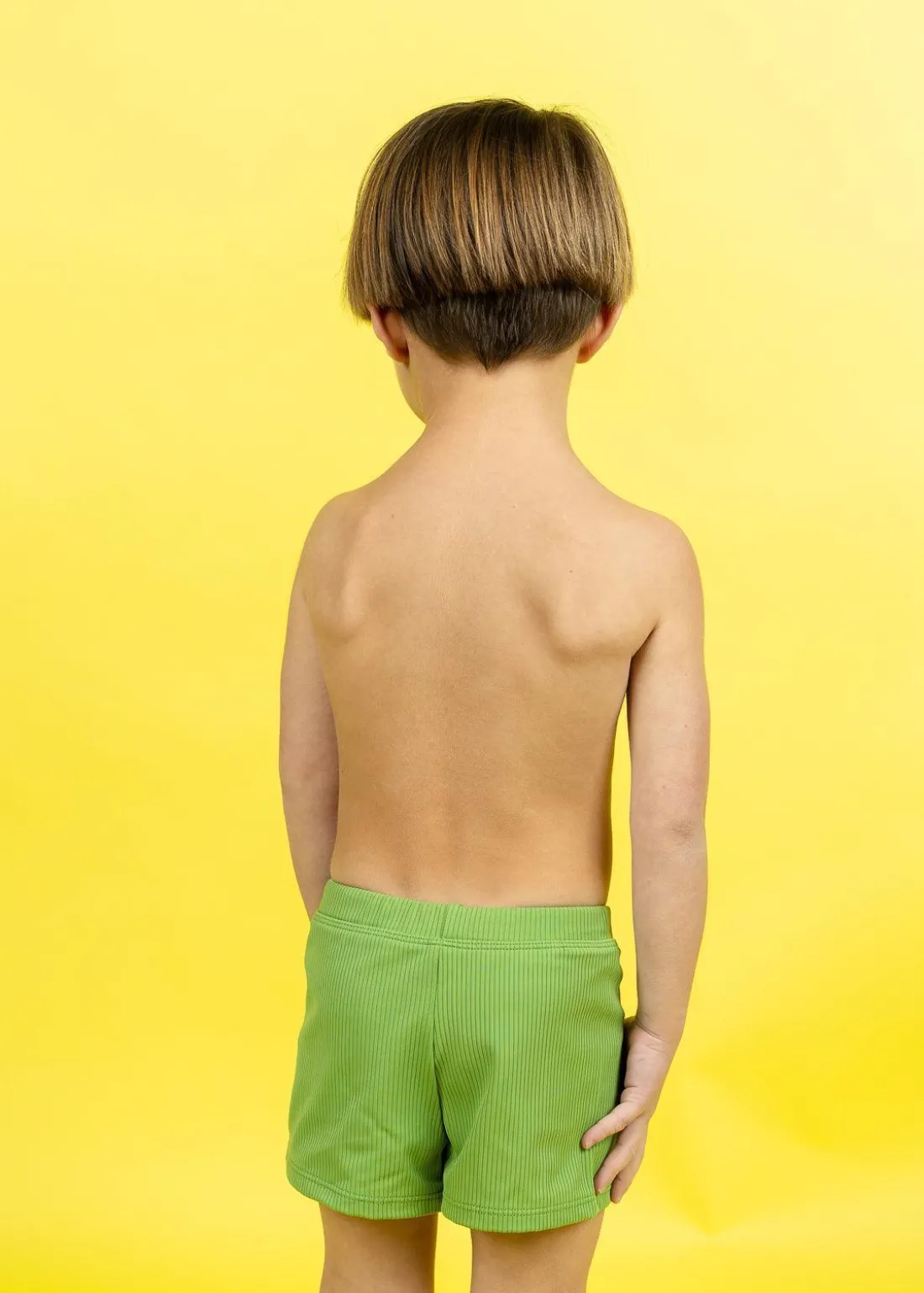 Kortni Jeane Ribbed Spring Green | Mini Euro Shorts RibbedSpringGreen Best
