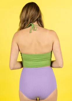 Kortni Jeane Ribbed Spring Green | Tied-Up Top RibbedSpringGreen Hot