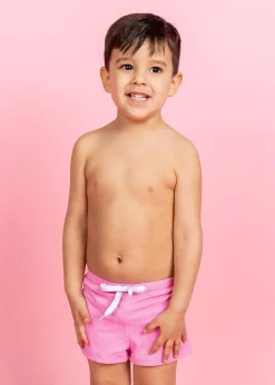 Kortni Jeane Ribbed Sweet Pink | Mini Euro Shorts RibbedSweetPink Best