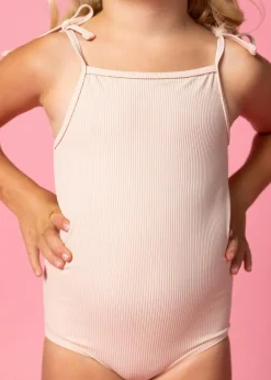 Kortni Jeane Ribbed Whipped Peach | Mini Simply One-Piece RibbedWhippedPeach Hot