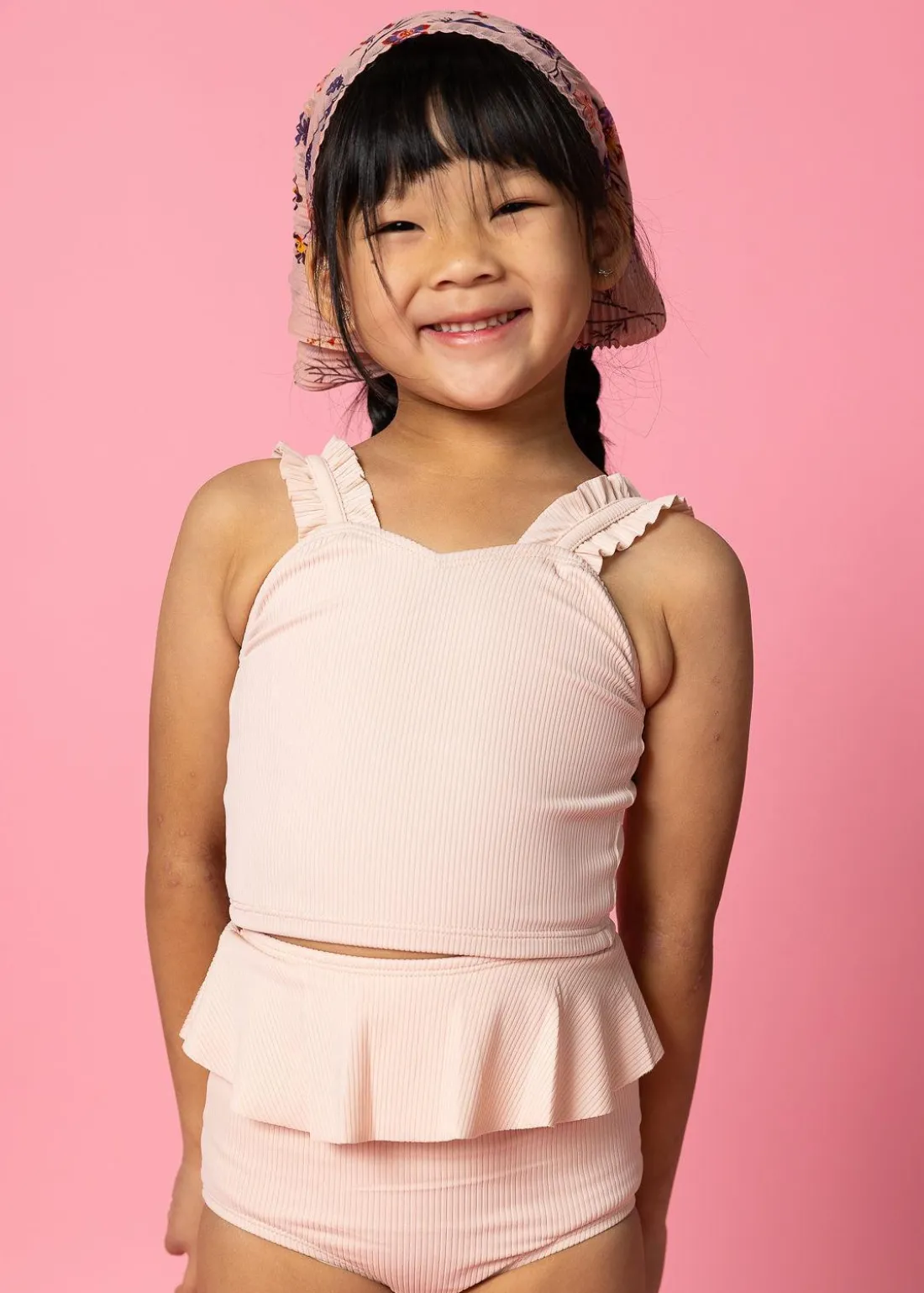 Kortni Jeane Ribbed Whipped Peach | Mini Ripple Top RibbedWhippedPeach Hot