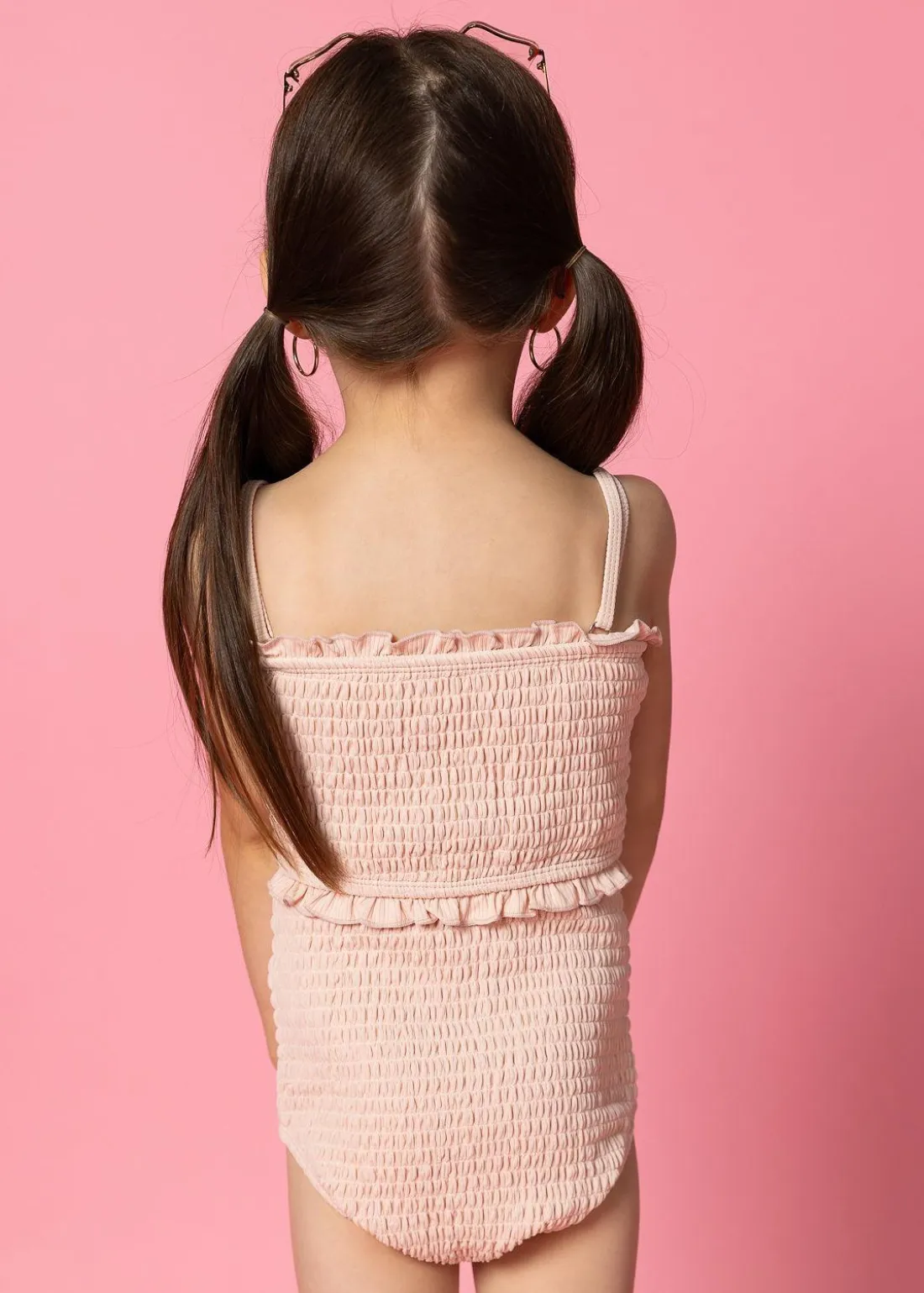 Kortni Jeane Ribbed Whipped Peach | Mini Smocked Bottoms RibbedWhippedPeach Outlet