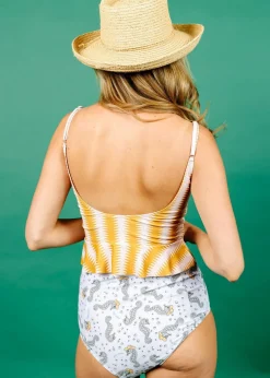 Kortni Jeane | Cut High Bottoms Sea-Haw Hot