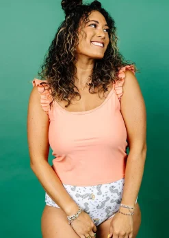 Kortni Jeane | Cut High Bottoms Sea-Haw Hot