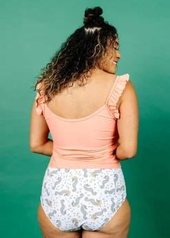 Kortni Jeane | Cut High Bottoms Sea-Haw Hot
