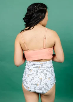Kortni Jeane | Extended High-Waisted Bottoms Sea-Haw Discount