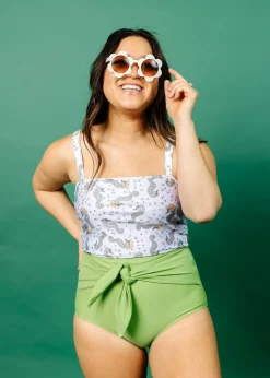 Kortni Jeane | Latter-Back Top Sea-Haw New