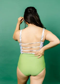 Kortni Jeane | Latter-Back Top Sea-Haw New