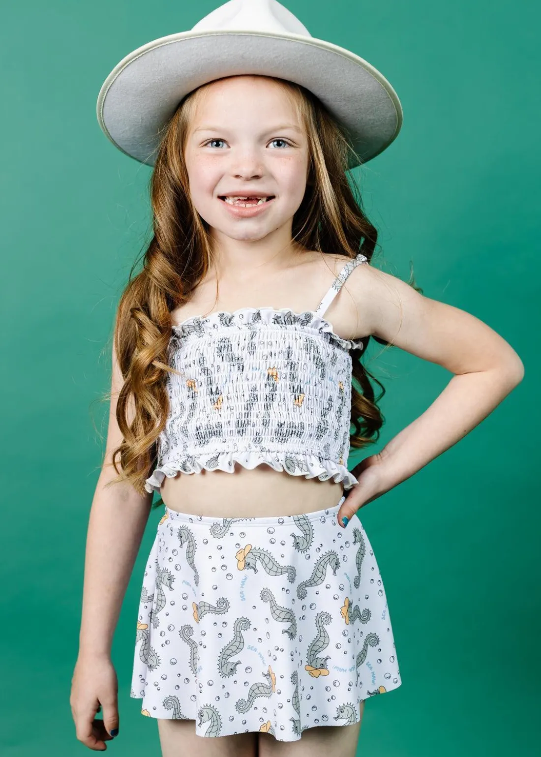 Kortni Jeane | Mini Bandeau Top Sea-Haw Hot