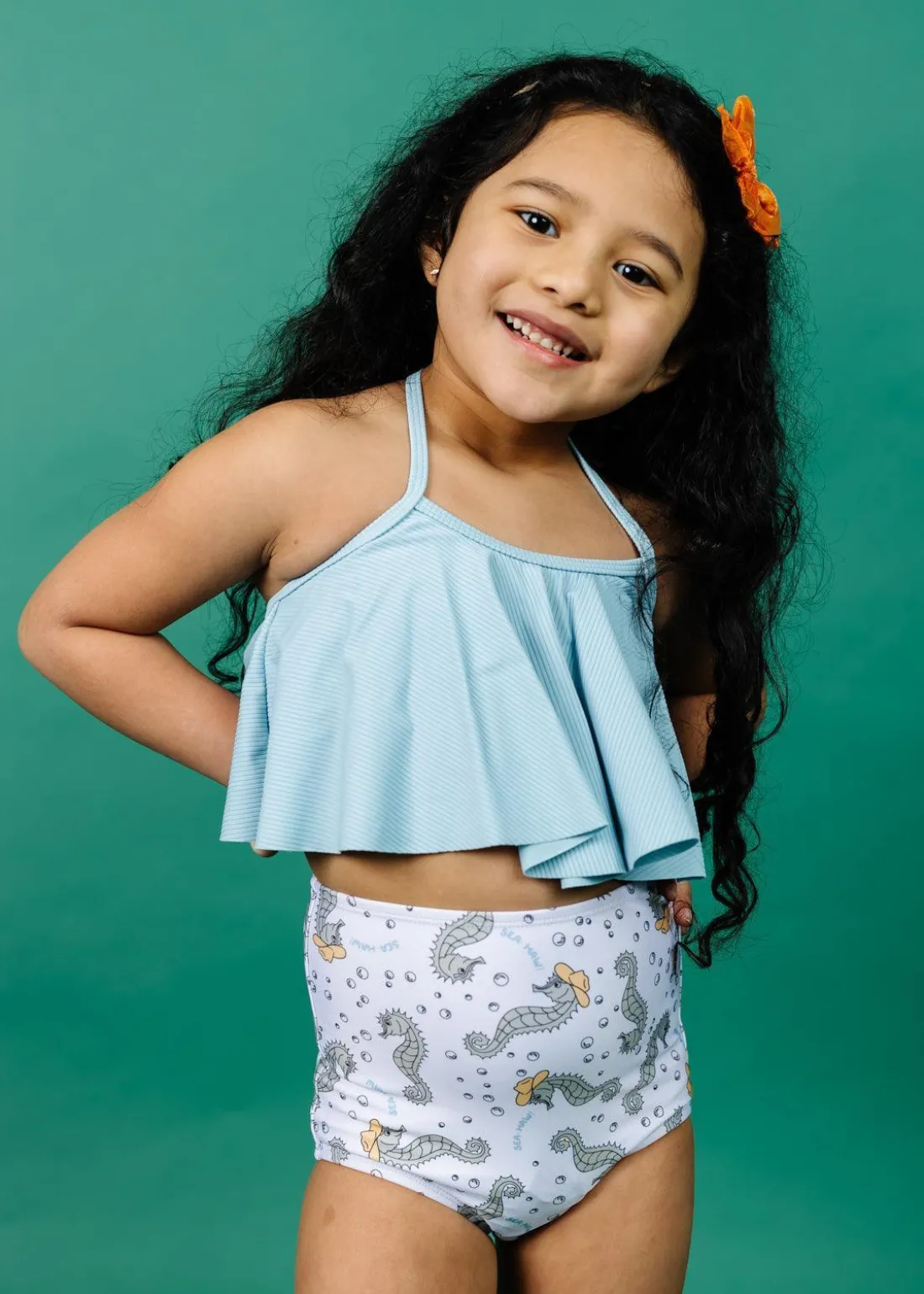 Kortni Jeane | Mini High-Waisted Bottoms Sea-Haw Sale