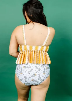 Kortni Jeane | Ruched Bottoms 2.0 Sea-Haw Fashion