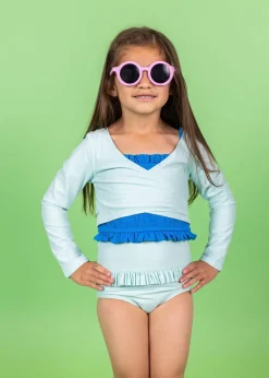 Kortni Jeane | Mini Mid-Ruffle Bottoms Spearmint Hot