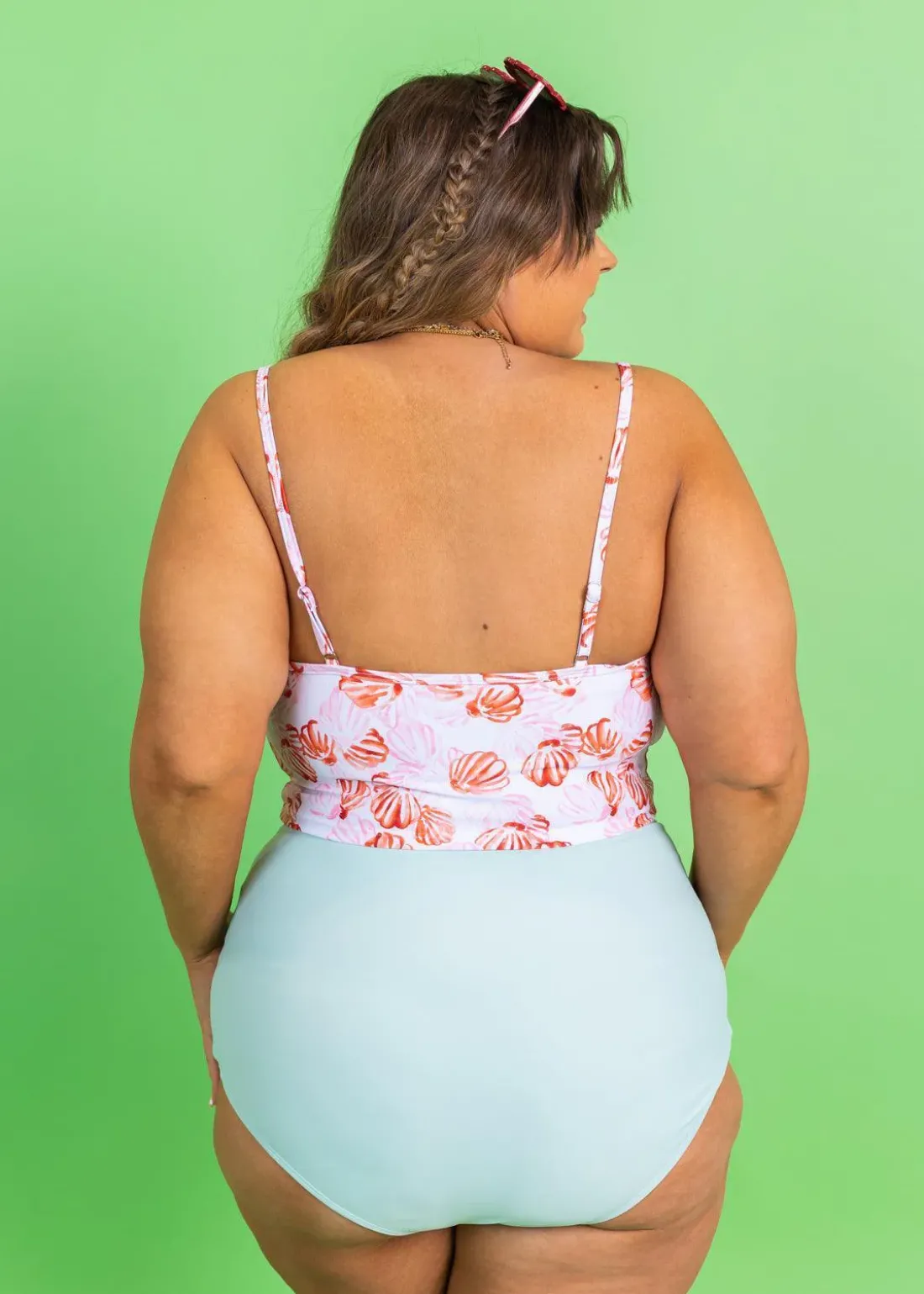 Kortni Jeane | Ruched Bottoms 2.0 Spearmint Clearance
