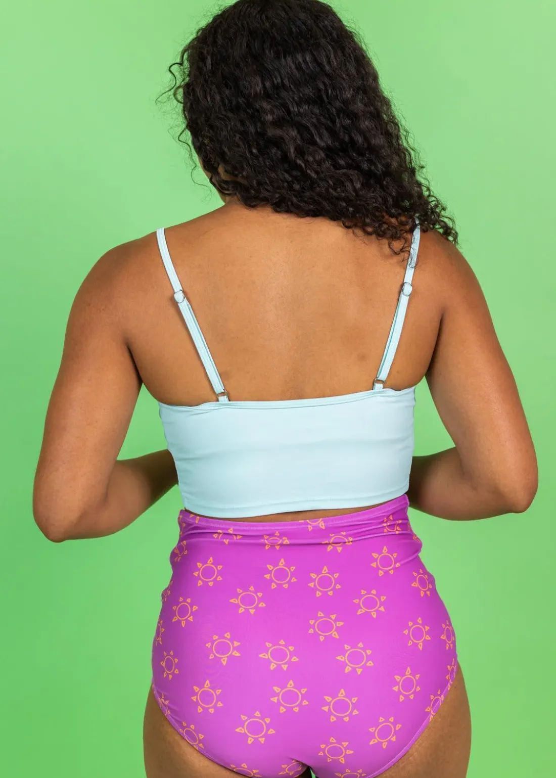 Kortni Jeane | VD Crop Top Spearmint New