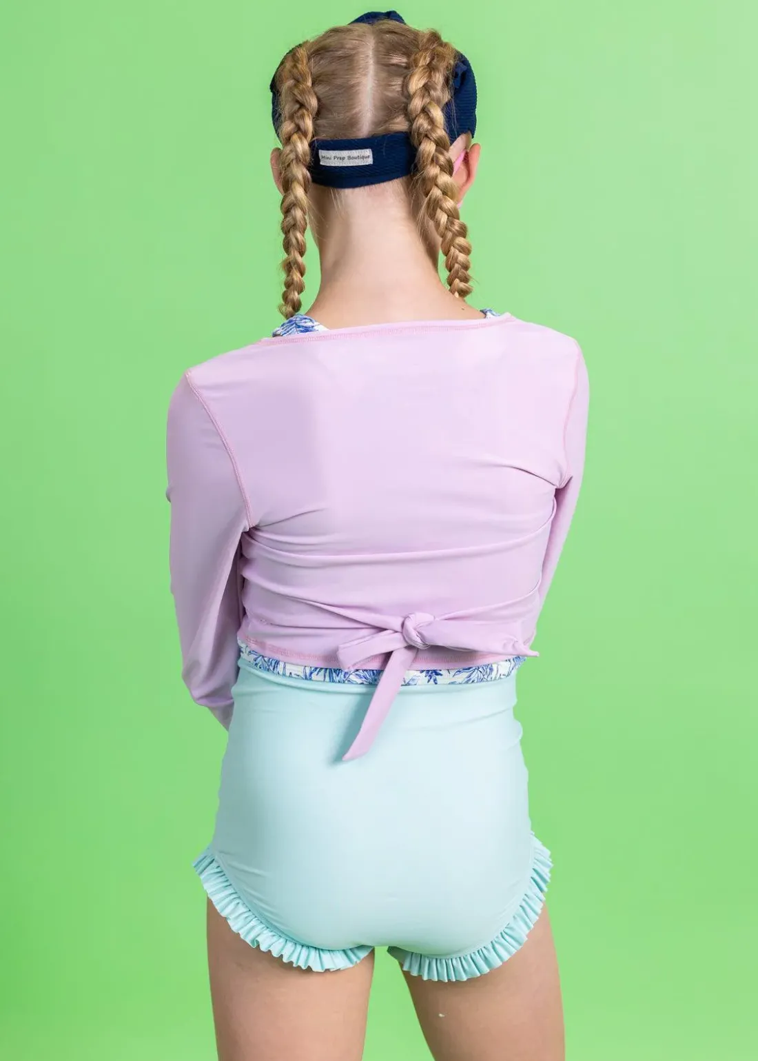 Kortni Jeane | Youth All Ruffled Up Bottoms Spearmint Clearance