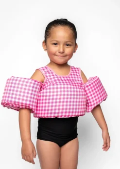 Kortni Jeane Splasher | Pink Gingham pink_gingham Online