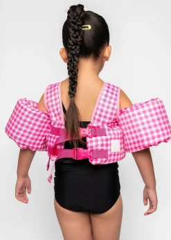 Kortni Jeane Splasher | Pink Gingham pink_gingham Online