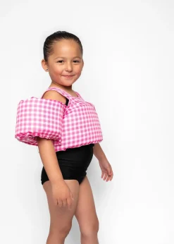 Kortni Jeane Splasher | Pink Gingham pink_gingham Online