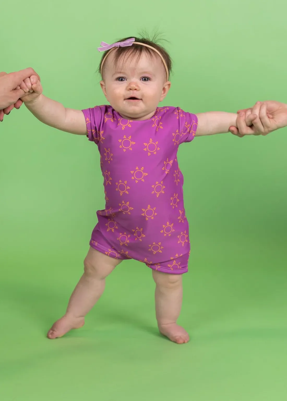 Kortni Jeane | Baby Shorties Rashguard (Unisex) Suns Hot