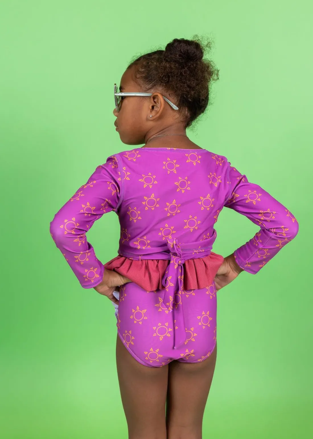 Kortni Jeane | Mini Down in Front Ruffle Bottoms Suns Hot