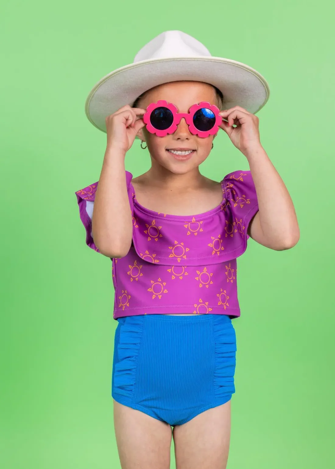Kortni Jeane | Mini Ruffled Around Top Suns Best