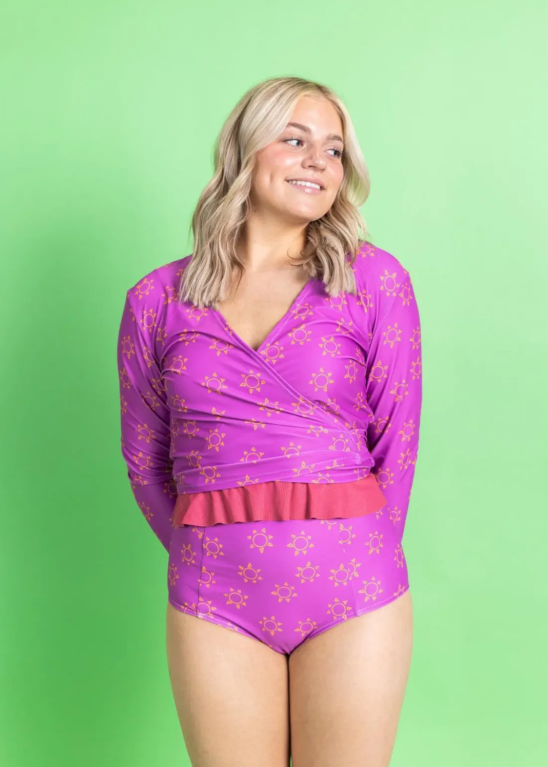 Kortni Jeane | Wrap Top Rashguard Suns Sale