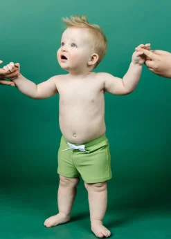 Kortni Jeane Sweet Pea Green | Baby Euro Shorts SweetPeaGreen Online