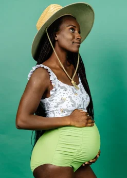 Kortni Jeane Sweet Pea Green | Maternity Bottoms SweetPeaGreen New