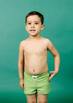 Kortni Jeane Sweet Pea Green | Mini Euro Shorts SweetPeaGreen Hot