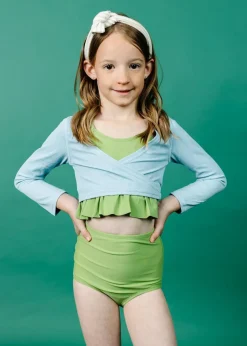 Kortni Jeane Sweet Pea Green | Mini High-Waisted Bottoms SweetPeaGreen Best