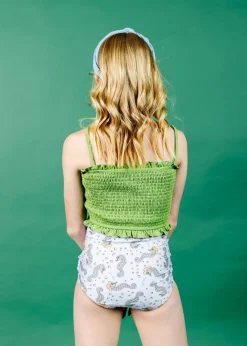 Kortni Jeane Sweet Pea Green | Youth Bandeau Top Best
