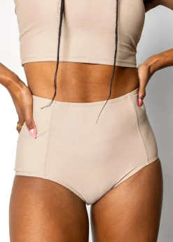 Kortni Jeane | High-Waisted Bottoms Taupe Best