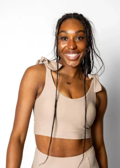 Kortni Jeane | Knot Top Taupe Best