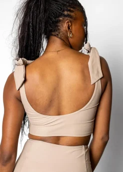 Kortni Jeane | Knot Top Taupe Best
