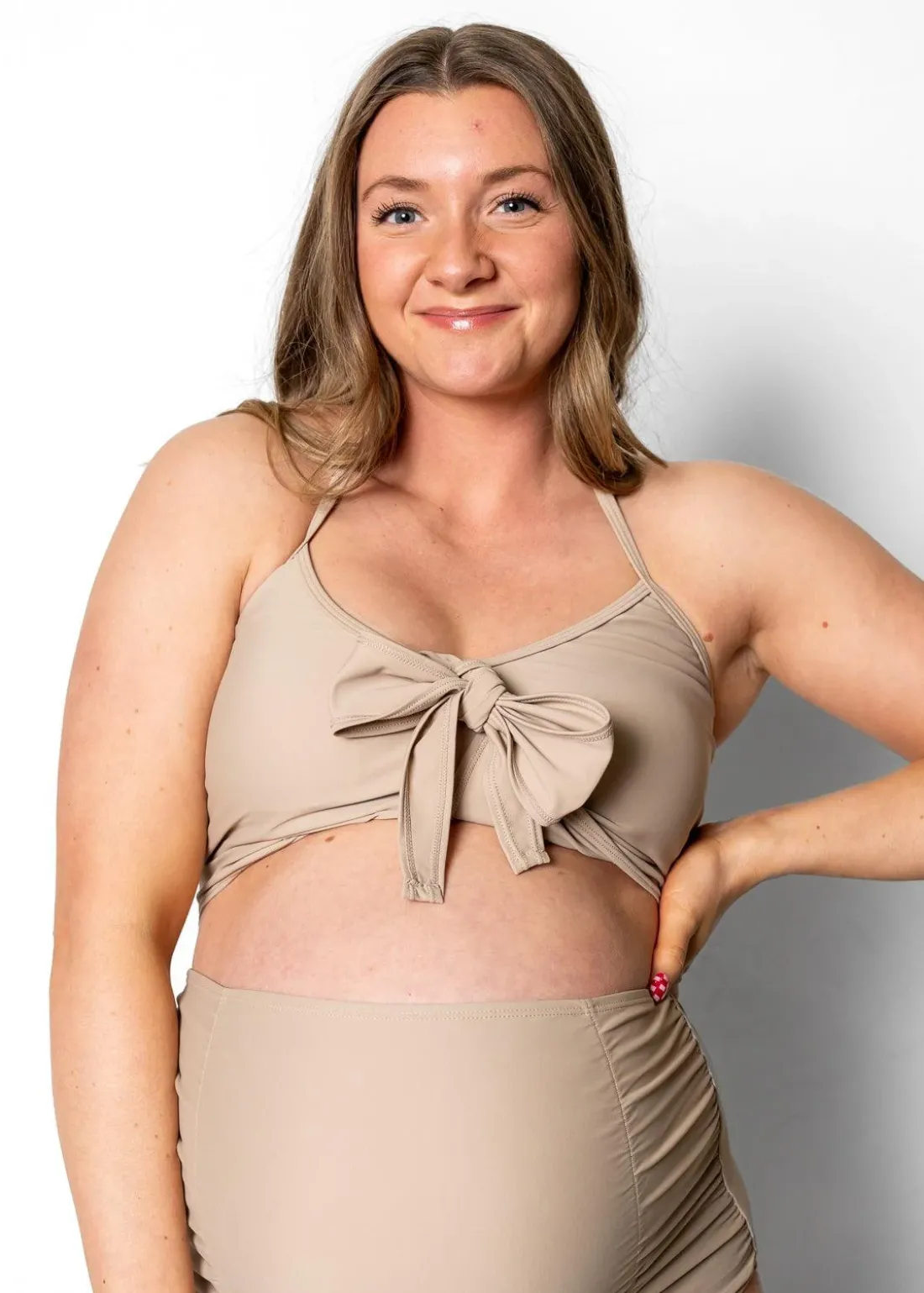 Kortni Jeane | Maternity Bottoms Taupe Hot