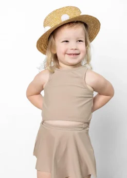 Kortni Jeane | Mini Detached Short Skirt Taupe Best