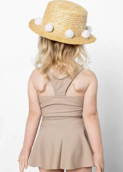 Kortni Jeane | Mini Detached Short Skirt Taupe Best