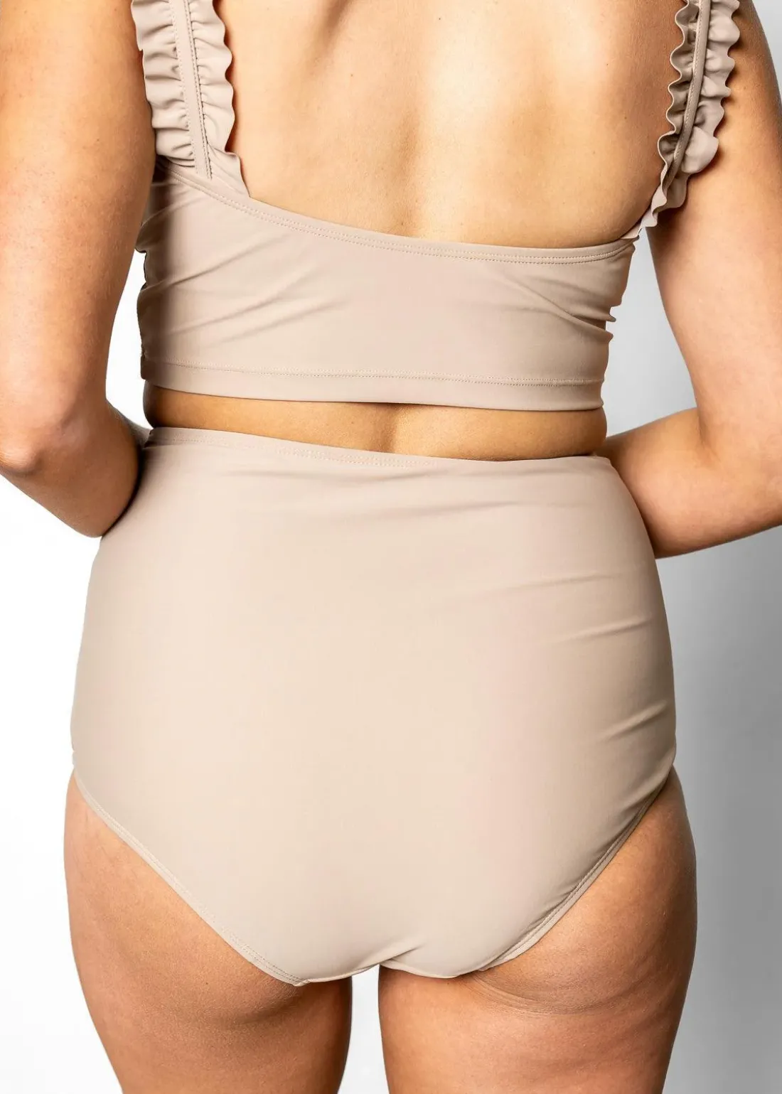 Kortni Jeane | Ruched Bottoms 2.0 Taupe Hot