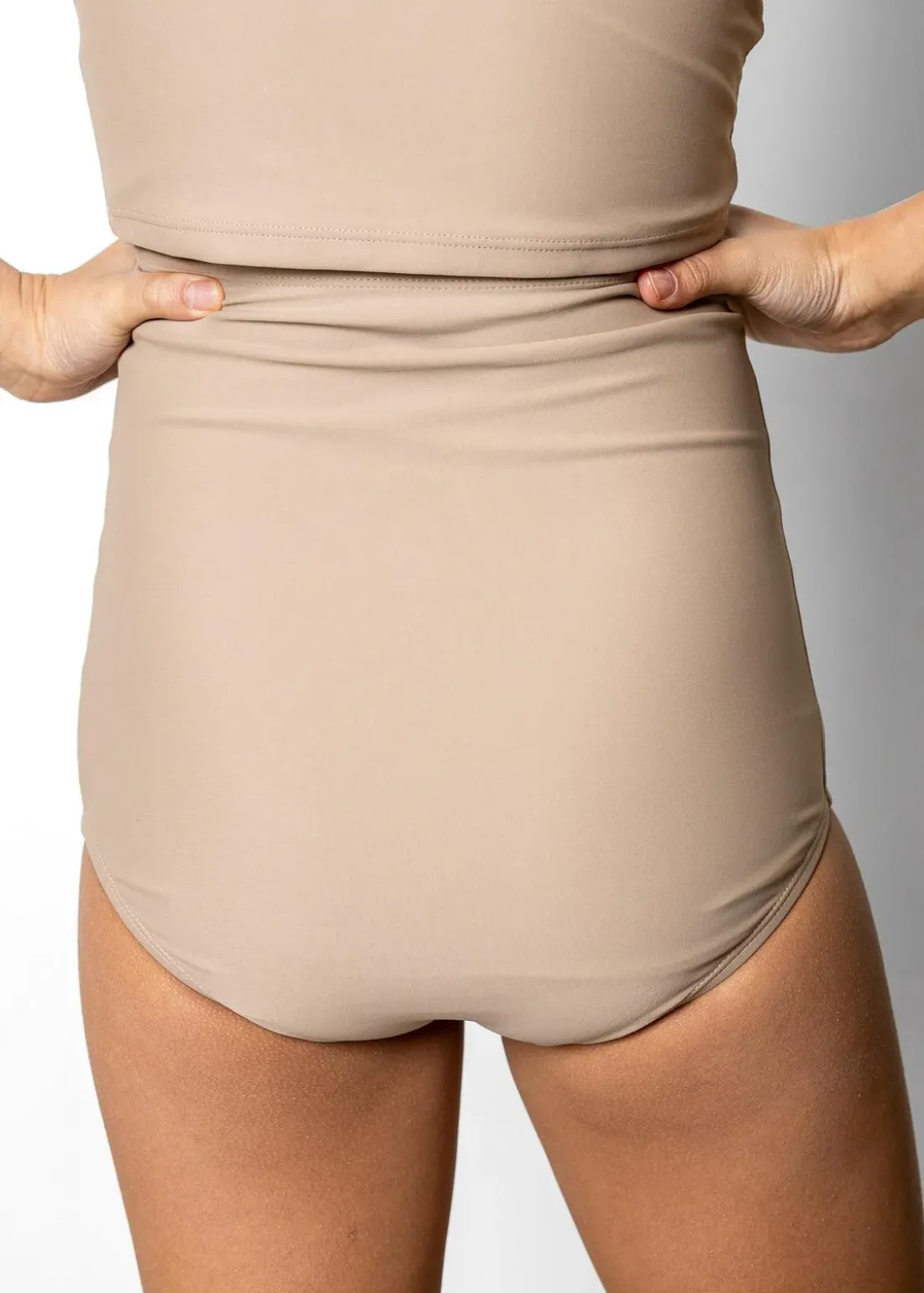 Kortni Jeane | Youth High-Waisted Bottoms Taupe Online
