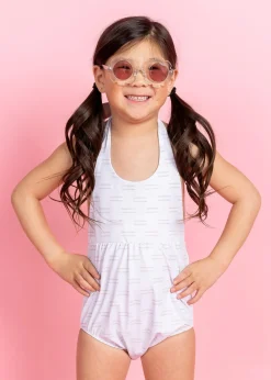 Kortni Jeane Taupe Dashes | Mini Romper One-Piece TaupeDashes Fashion