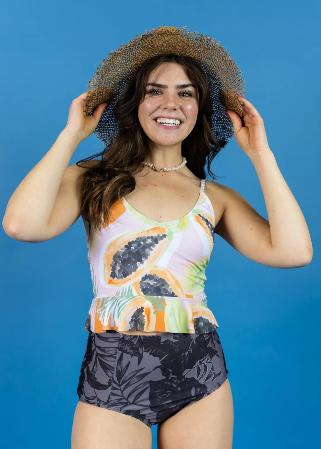 Kortni Jeane Tropical Night | High-Waisted Bottoms TropicalNight Clearance
