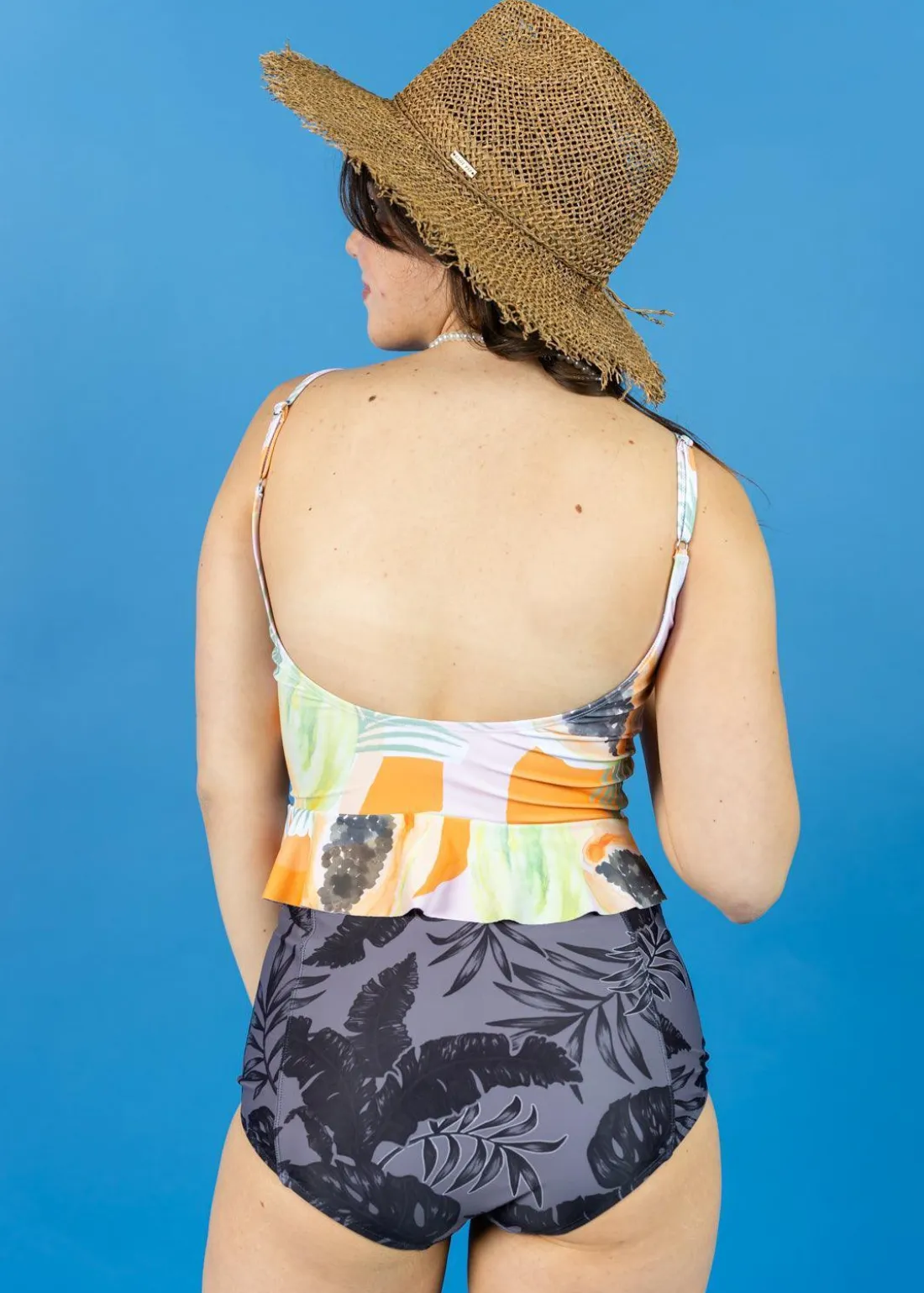 Kortni Jeane Tropical Night | High-Waisted Bottoms TropicalNight Clearance