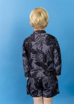 Kortni Jeane Tropical Night | Mini Rashguard Top (Unisex) TropicalNight Online