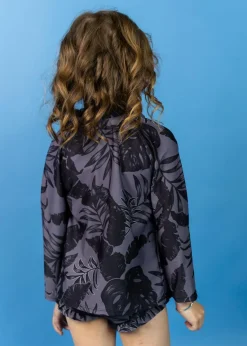 Kortni Jeane Tropical Night | Mini Rashguard Top (Unisex) TropicalNight Online