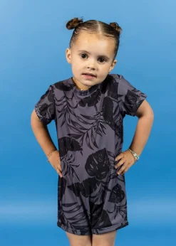 Kortni Jeane Tropical Night | Mini Shorties Rashguard (Unisex) TropicalNight Discount