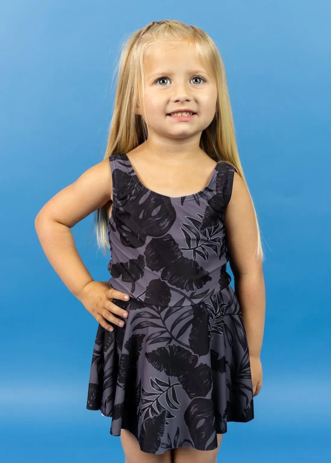 Kortni Jeane Tropical Night | Mini Skirted One-Piece TropicalNight Outlet